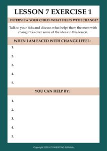 Lesson 7 Exercise 1 | AT Parenting Community